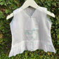 Embroidered Scalloped Voile Dress - Assorted color