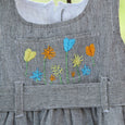 Butterflies flowers dress