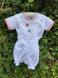 Fish Friends - Cute Romper with Shirt for Boys