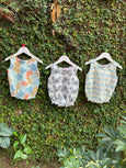 Cheerful Block Print Baby Romper