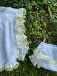 Comfy Pinny Set with Side Ties
