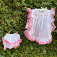 Comfy Pinny Set with Side Ties
