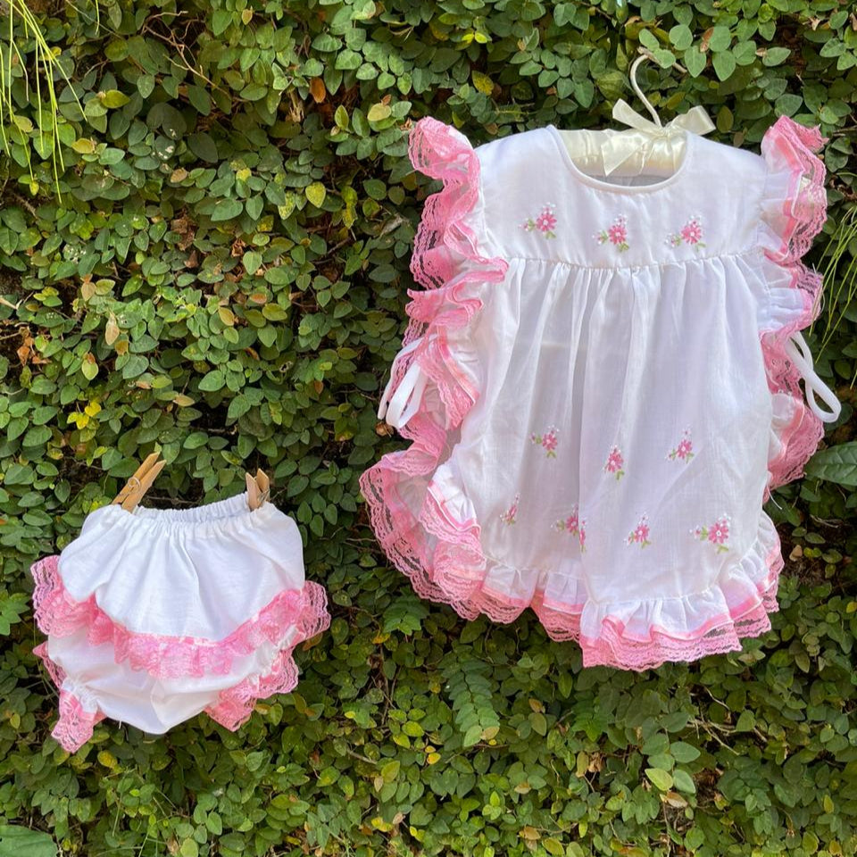 Comfy Pinny Set with Side Ties