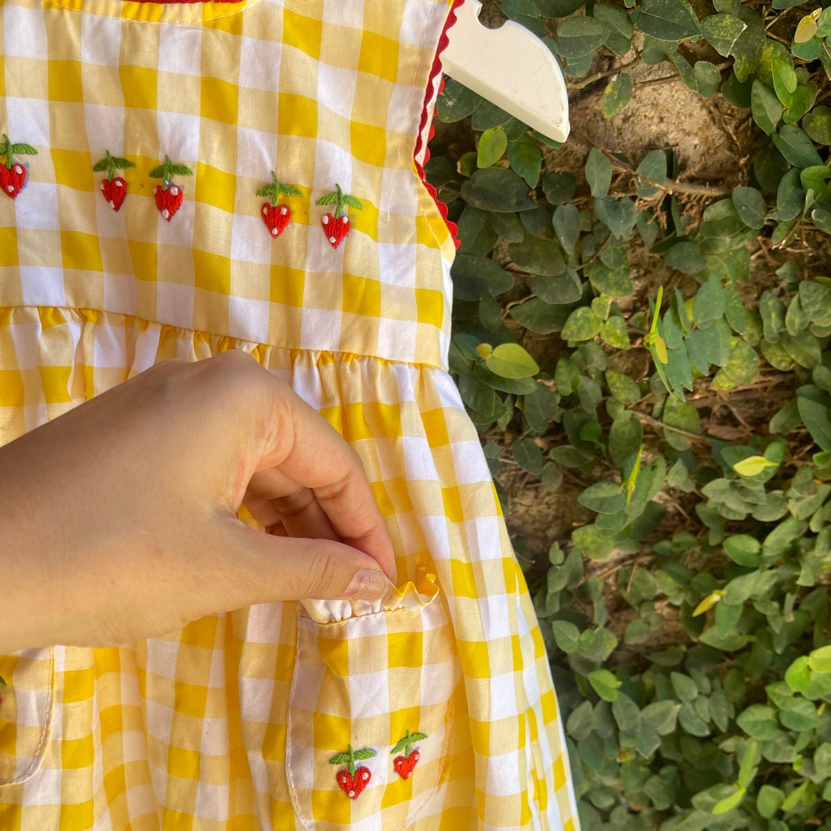 Strawberry Fields in Summer Dress