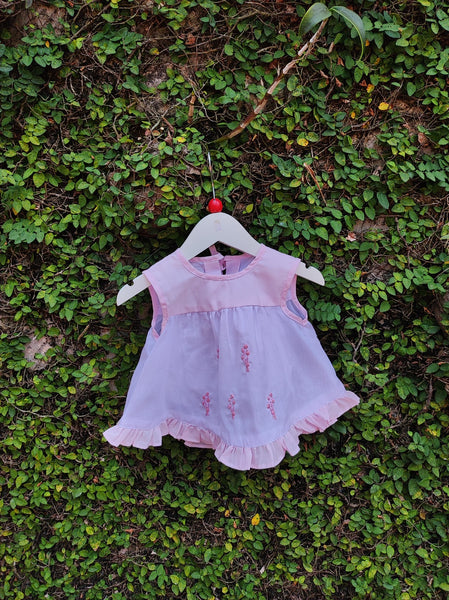 cotton finish newborn dress