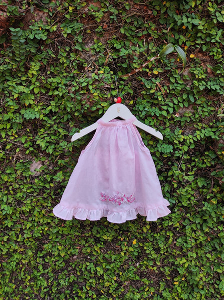 pretty pink baby frock