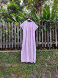 Comfy Embroidered Front Open Nighty Wear