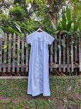 Comfy Embroidered Front Open Nighty Wear
