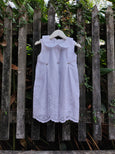 Elegant Embroidered Fabric Cotton Baby Dress