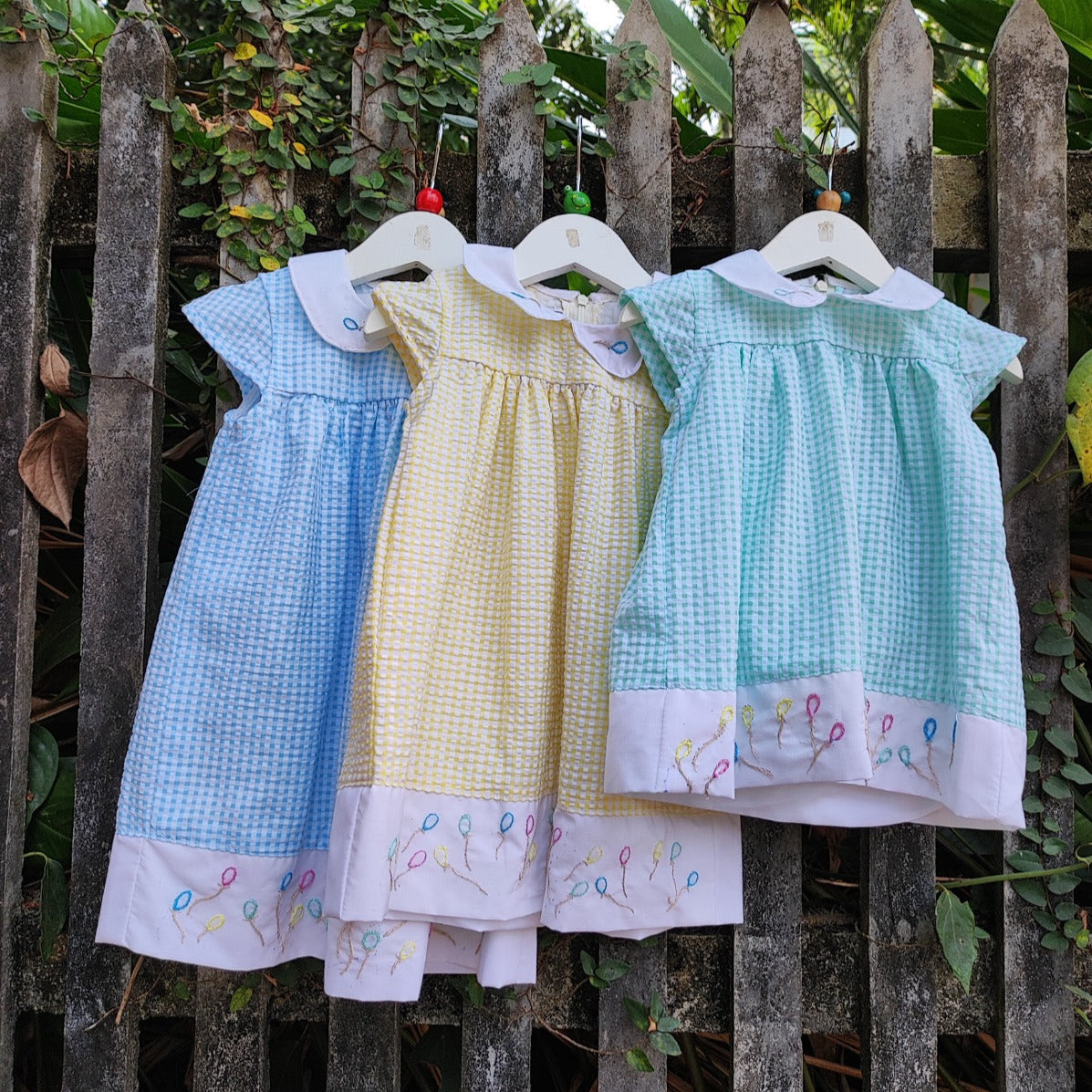 summer cool embroidered baby dress