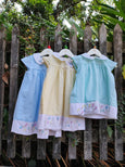 summer cool embroidered baby dress