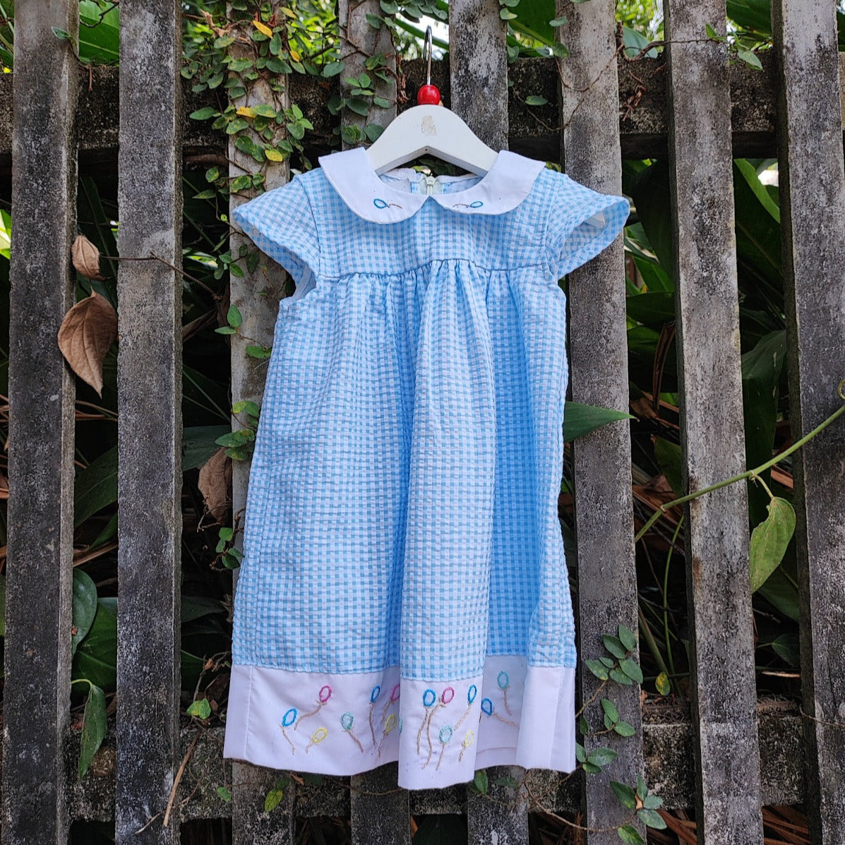 Summer Cool White Collared Dress
