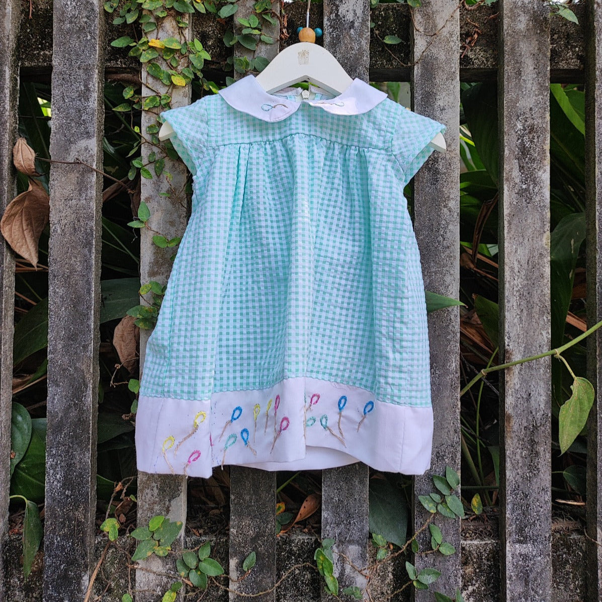 Summer Cool White Collared Dress