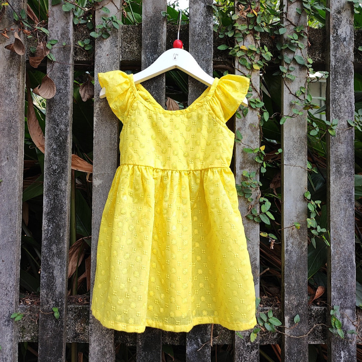 Simple Embroidered Fabric Cotton Baby Dress Tara Baby Shop Simple Embroidered Fabric Cotton Baby Dress Tara Baby Shop