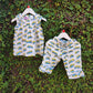 COMFY TUK-TUK PRINT COTTON KIDS NIGHTWEAR