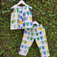 colourful nightwear set for baby girls