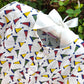 COLORFUL CAP PRINT COTTON KIDS NIGHTWEAR