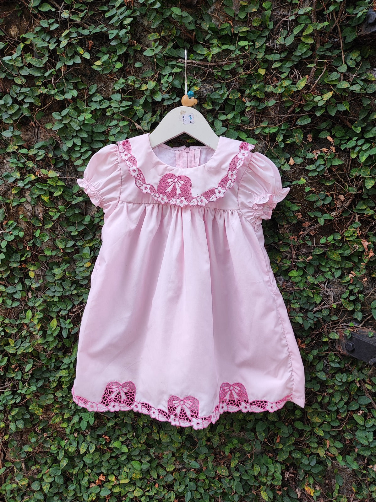 PatPat Baby Dress Baby Girl Clothes New Born Infant Party Dresses Pink  Ribbed Bowknot Floral Mesh for NewBorn Kids Birthday - AliExpress
