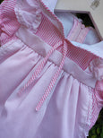 Stylish Apron Frills Summer Baby Dress