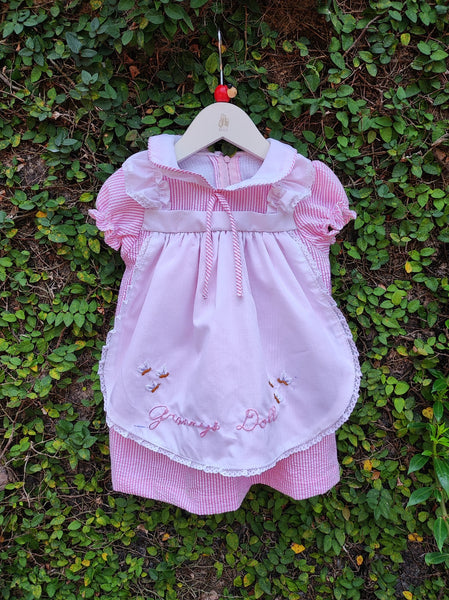 stylish apron baby dress