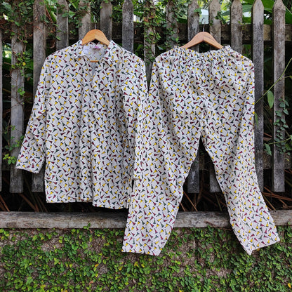 full sleeve ladies nightwear