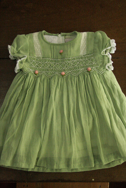 Buy Smocking Cotton Baby Dress Online