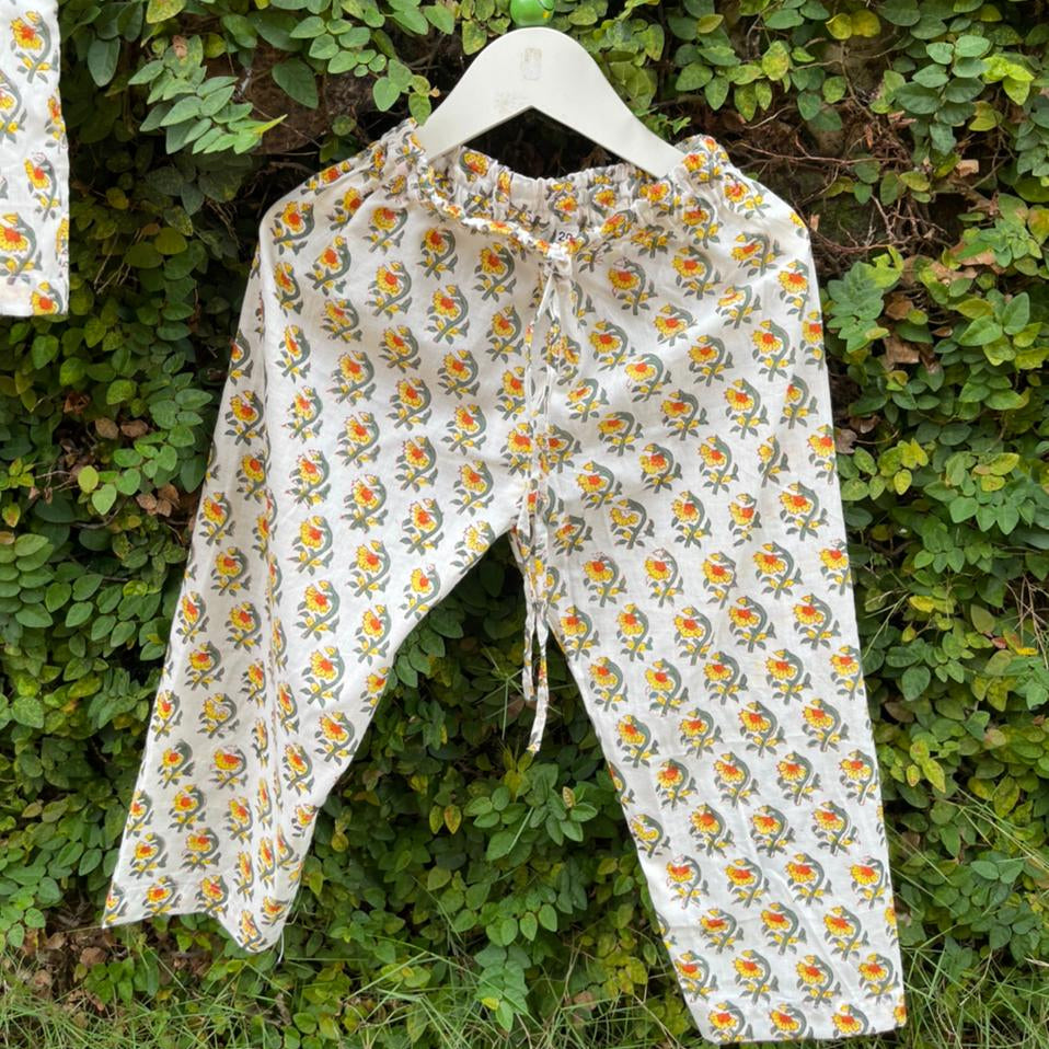 Little Sunny Sleeveless Pyjama Set for Girls