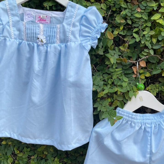 Mummy and Me - Pastel Pyjama Set for Little Girls