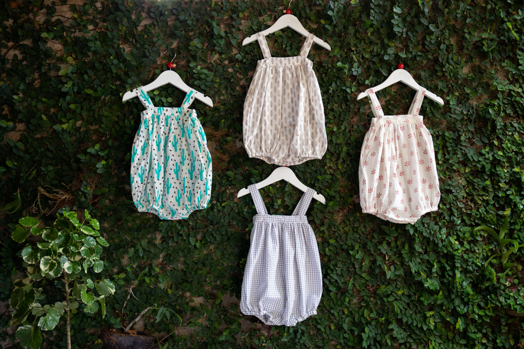 cotton baby rompers