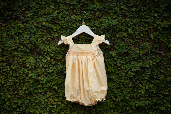 Comfy Gingham Rompers n Pastel Shades