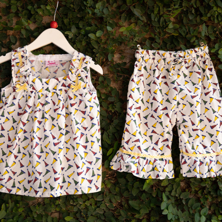 Colourful Little Girls Cotton Pyjama Set – Tara Baby Shop