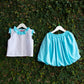 Colourful Partywear Skirt Romper Sets