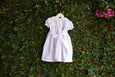 Smocked Pattern Cotton Finish Baby Dress