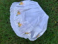 Satin & Lace Sunflower Panty - Diaper Cover