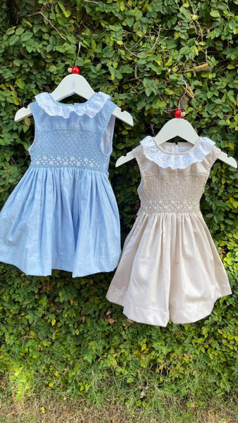 Lovely Embroidery Smocking Frocks at Tara Baby Shop