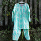 fish print kids nightwear