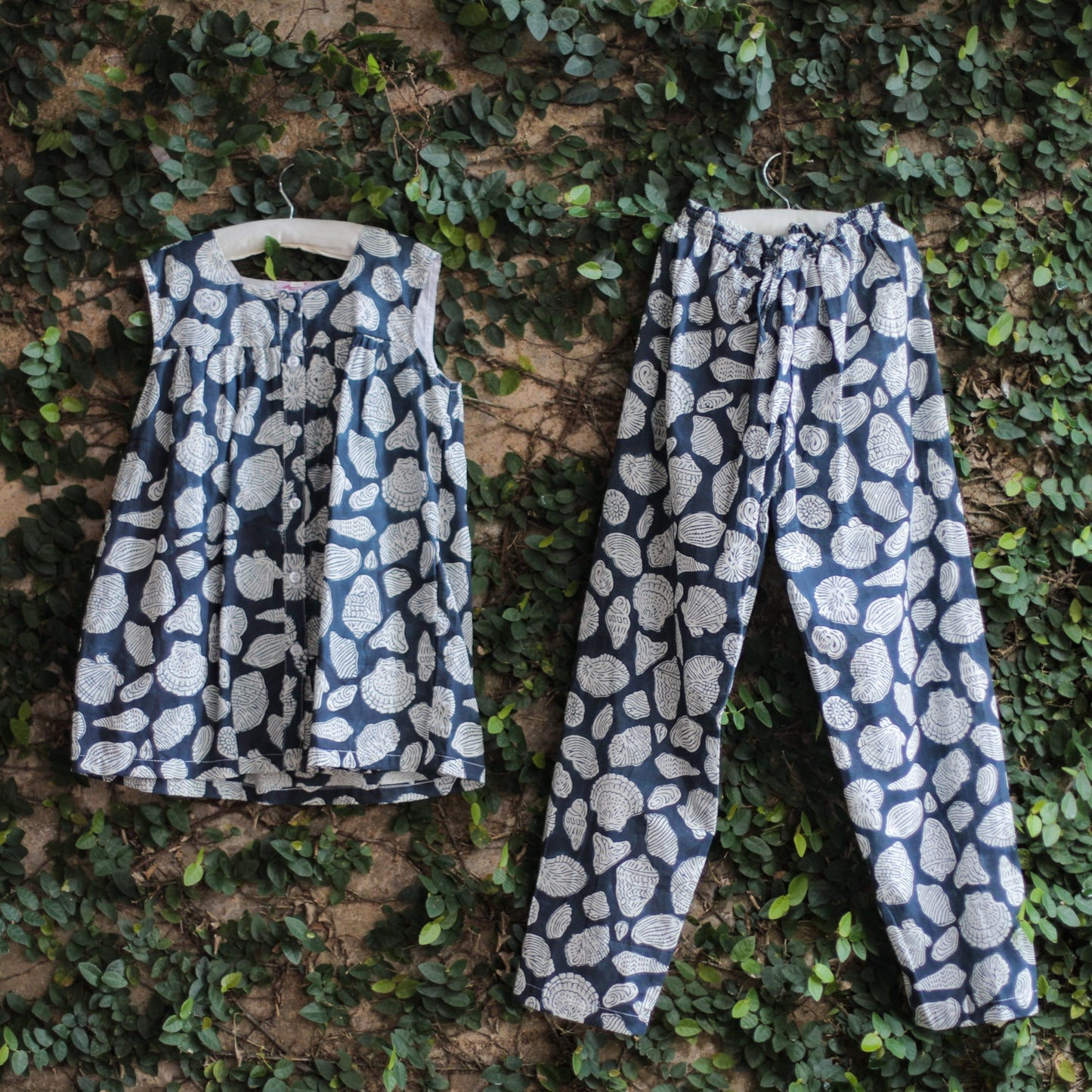 Lovely Seashells Kids Nightwear