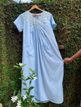 Beautiful Garden - Floral Embroidery Nighty
