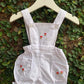 hand embroidered white rompers
