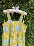 Yellow Floral Printed Dress