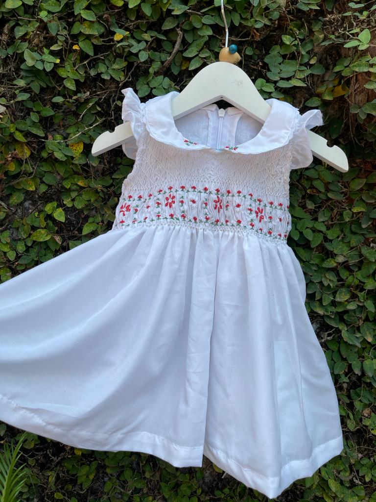 Lovely Embroidery Smocking Frocks at Tara Baby Shop