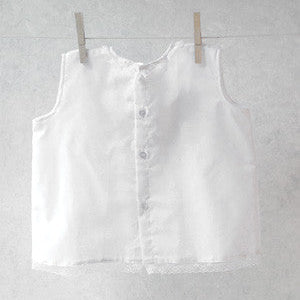 Pink Buds Drop Collar Top