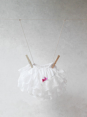 Lace & Frills Baby Panty Online - Cute Kids Bloomers and Nappy