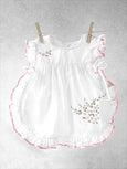 Geranium (White) Frills & Fun Dress Set