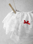 Red Bow Lacy Panties