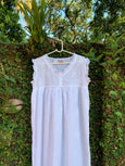 sleeveless cotton nightwear